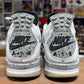 Jordan 4 'White Cement (2016)' Size 9