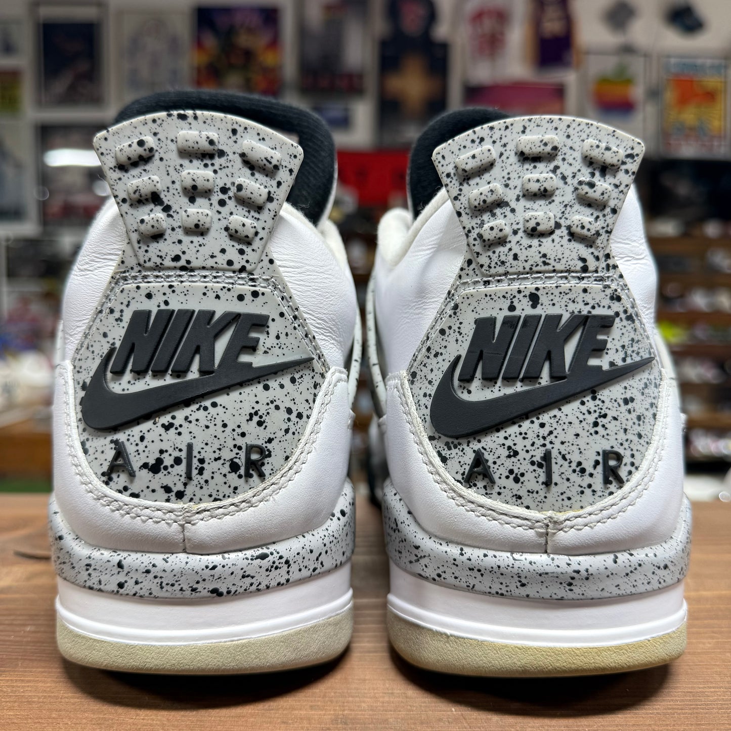Jordan 4 'White Cement (2016)' Size 9