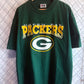 Vintage Green Bay Packers NFL Logo Graphic Tee Size XL