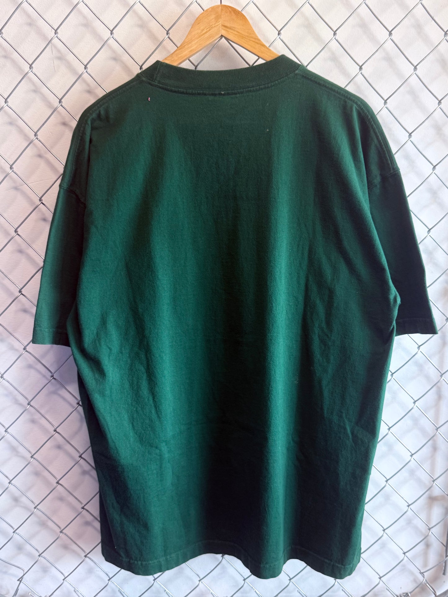 Vintage Green Bay Packers NFL Logo Graphic Tee Size XL