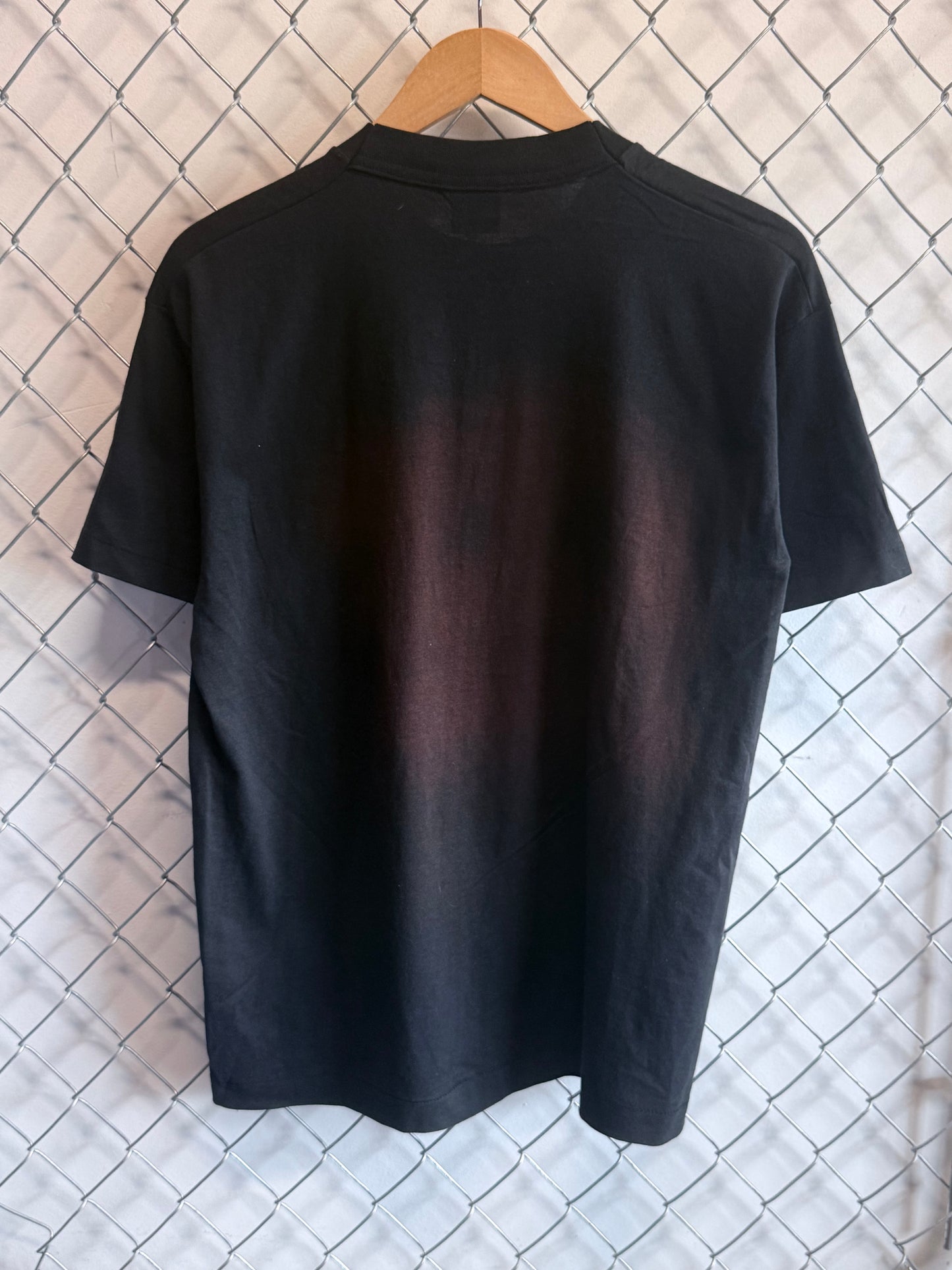 Vintage 90's Atlanta Skyline Black Graphic Tee Size Large