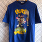 Vintage 90's Looney Tunes Taz Play Ball Baseball Cartoon Graphic Tee Size Large