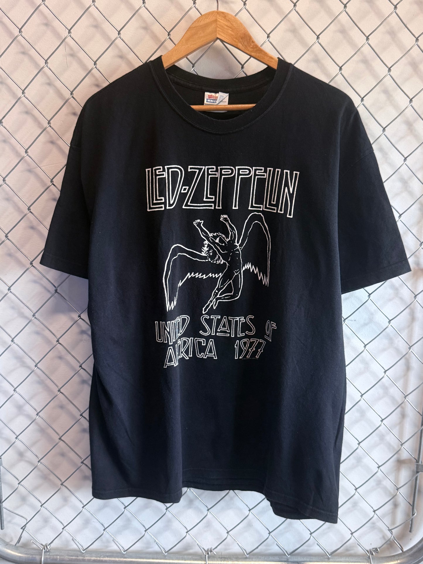 Led Zeppelin United States of America Tour Band Graphic Tee Size XL