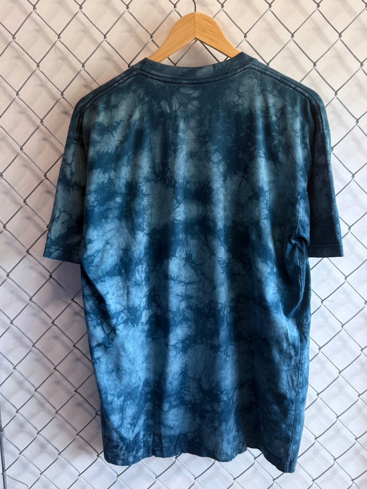 Vintage Habitat White Tigers Nature Big Print Graphic Tee Size Medium