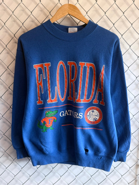 Vintage 90's Florida Gators Big Print Collegiate Sweater Size Medium