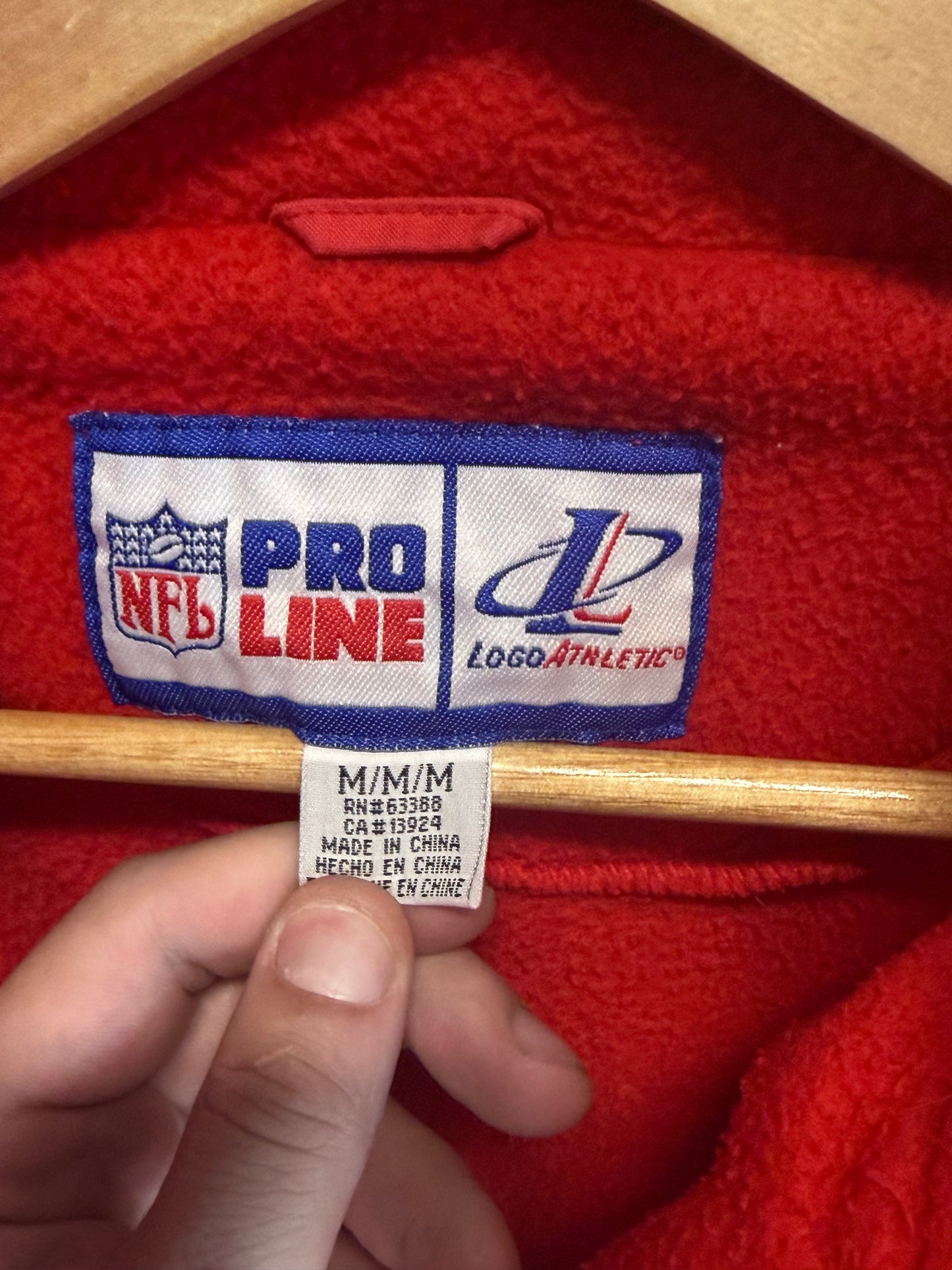 Vintage 90's Logo Athletic Kansas City Chiefs Pro Line Sweater Size Medium