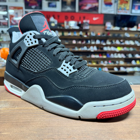 Jordan 4 'Bred (2019)' Size 9