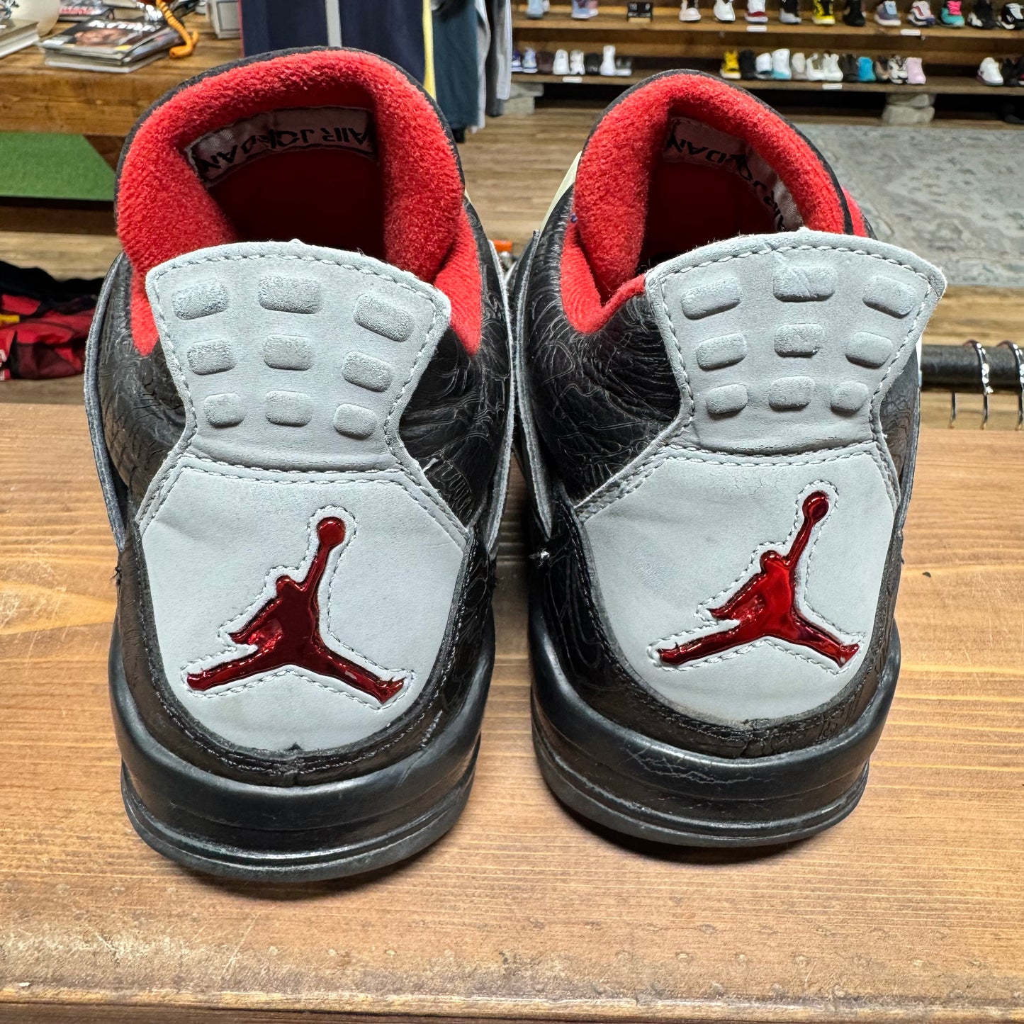 Jordan 4 'Rare Air Black Laser' Size 9.5