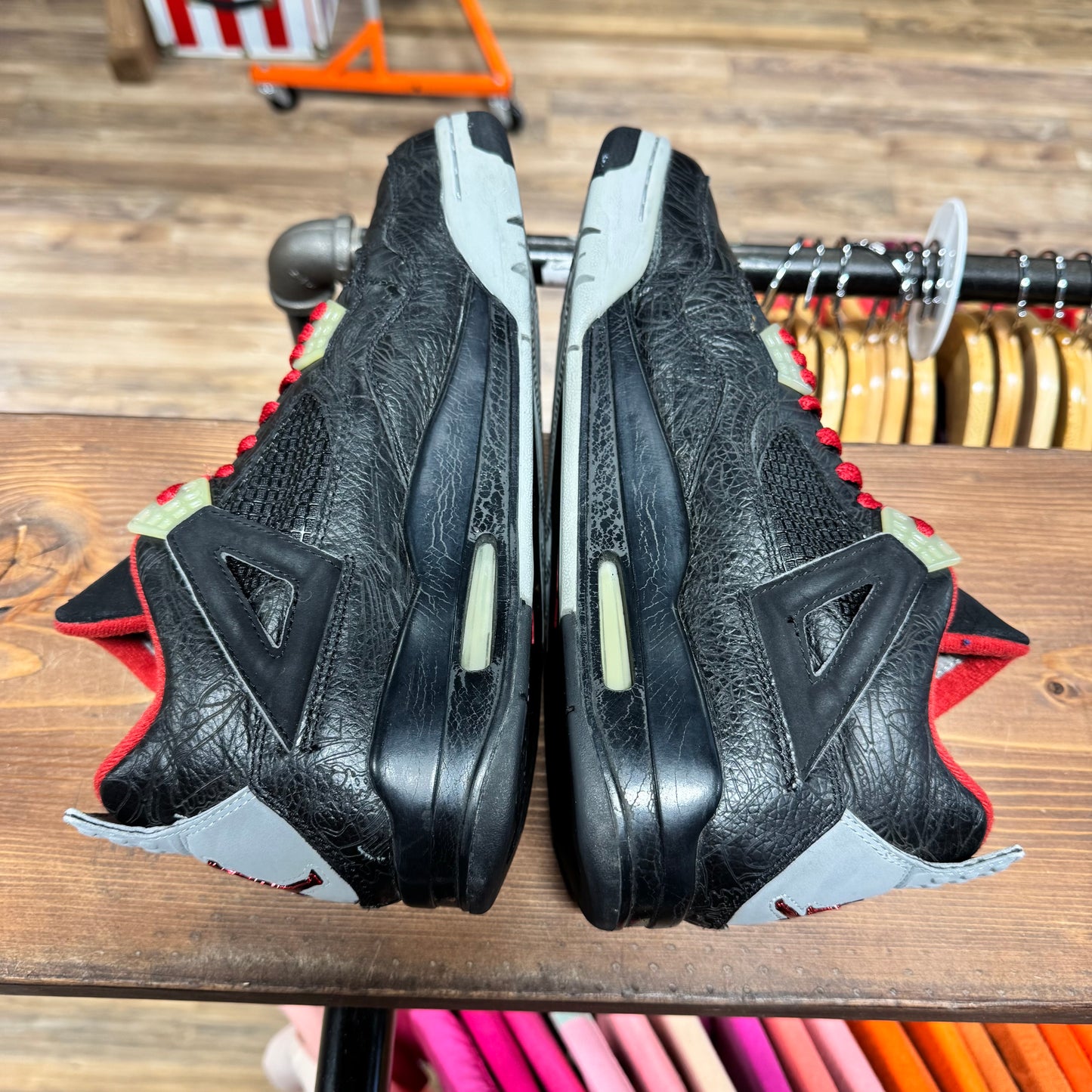 Jordan 4 'Rare Air Black Laser' Size 9.5