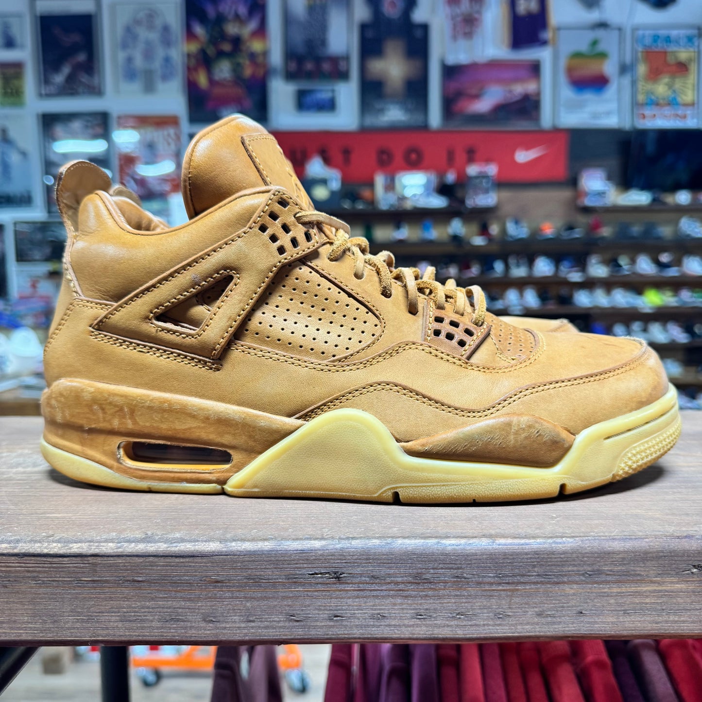 Jordan 4 'Premium Wheat Ginger' Size 9