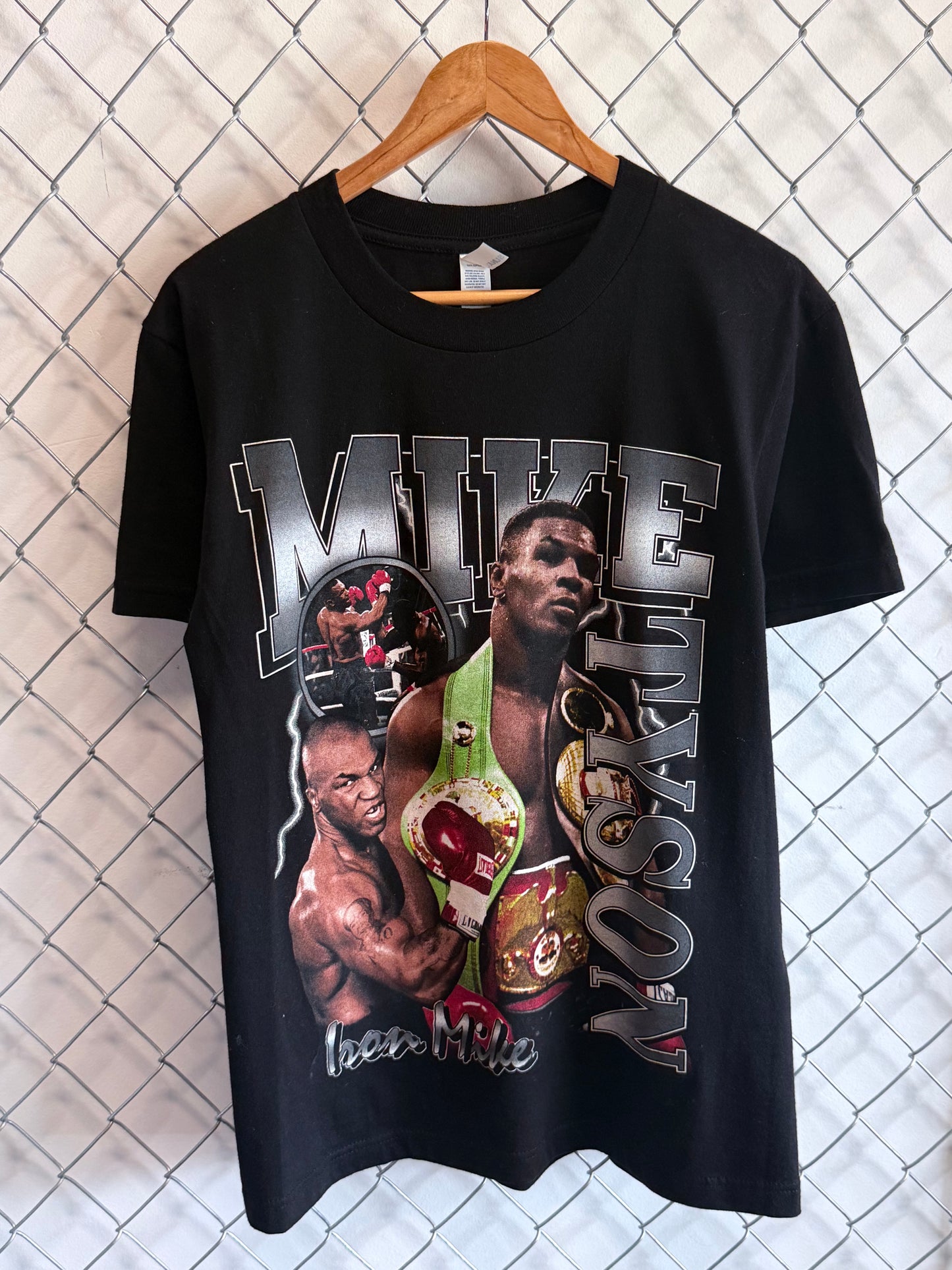 Mike Tyson Parking Lot Style Hip Hop Tee Size Medium