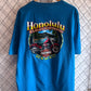 Vintage Harley Ride in Paradise Hawaii Biker Graphic Tee Size XL