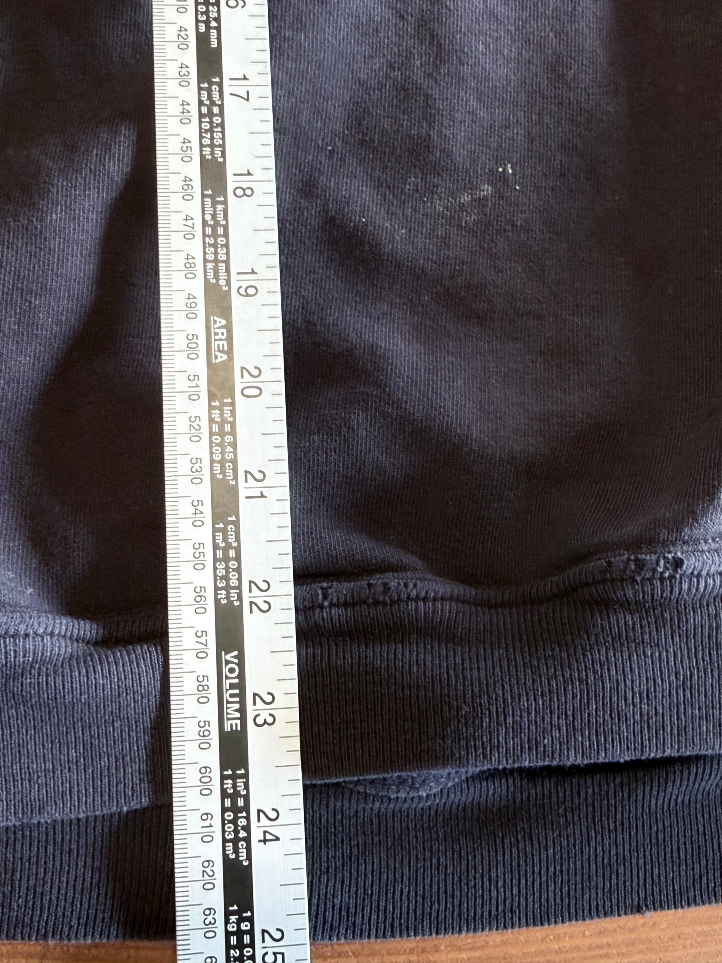 Vintage Columbia Two Tone Quarter Zip Sweater Size Medium