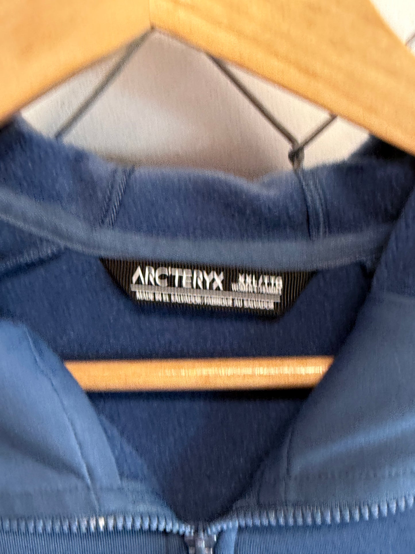 Arc'Teryx Light Blue Fleece Jacket Size XXL