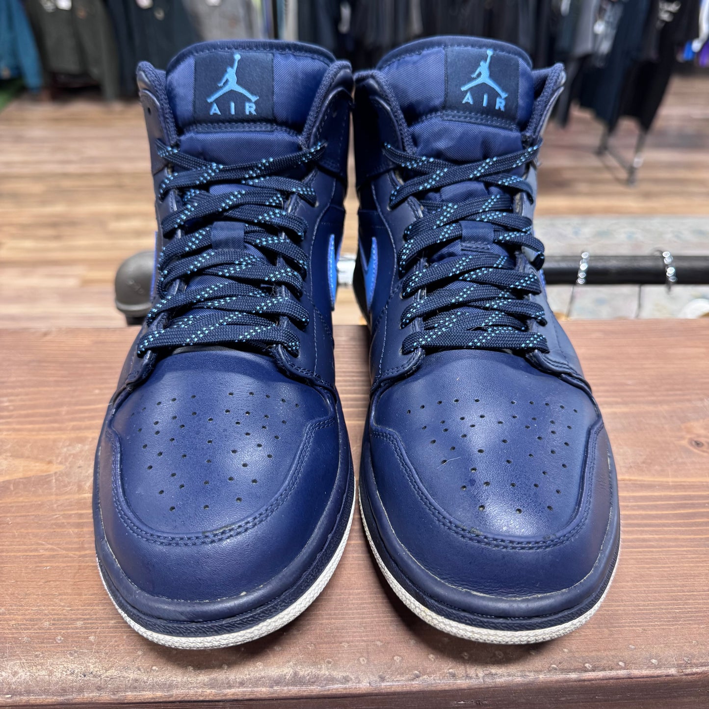 Jordan 1 Mid 'Obsidian' Size 11.5
