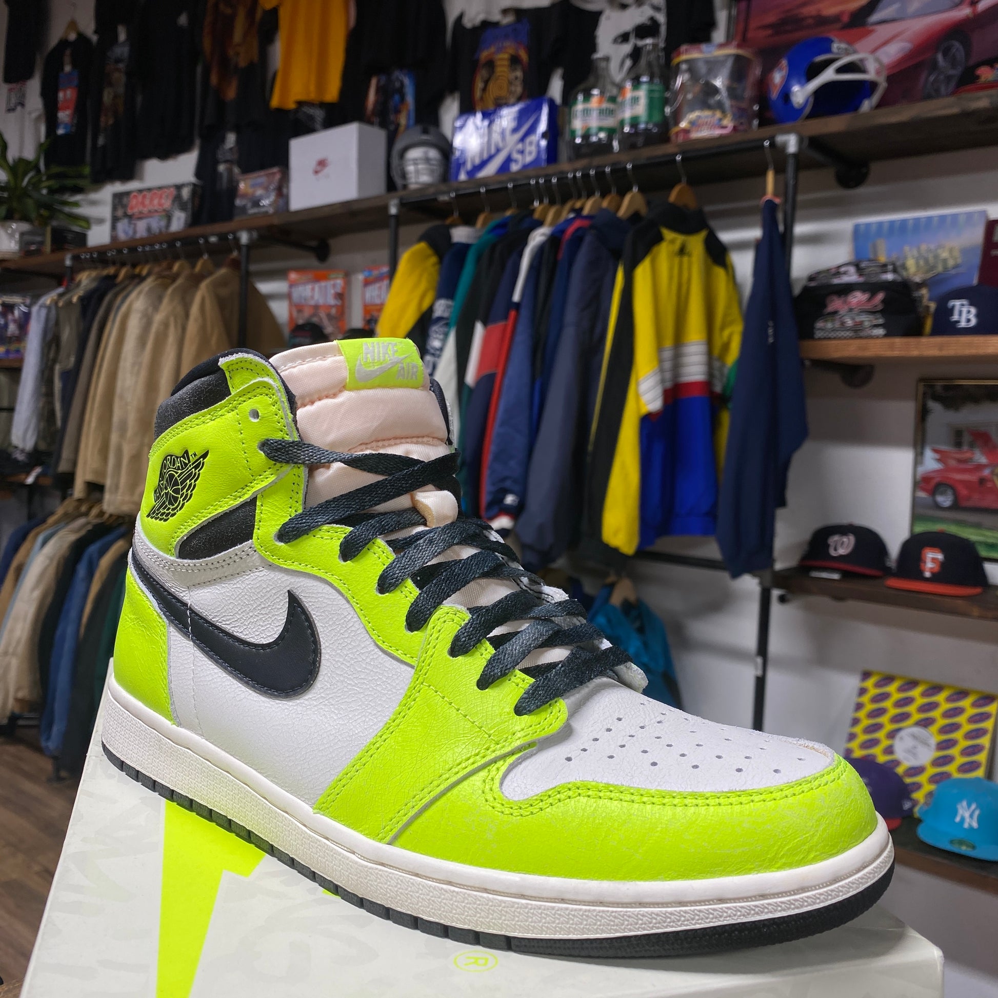 Jordan 'Volt' Size – the basement