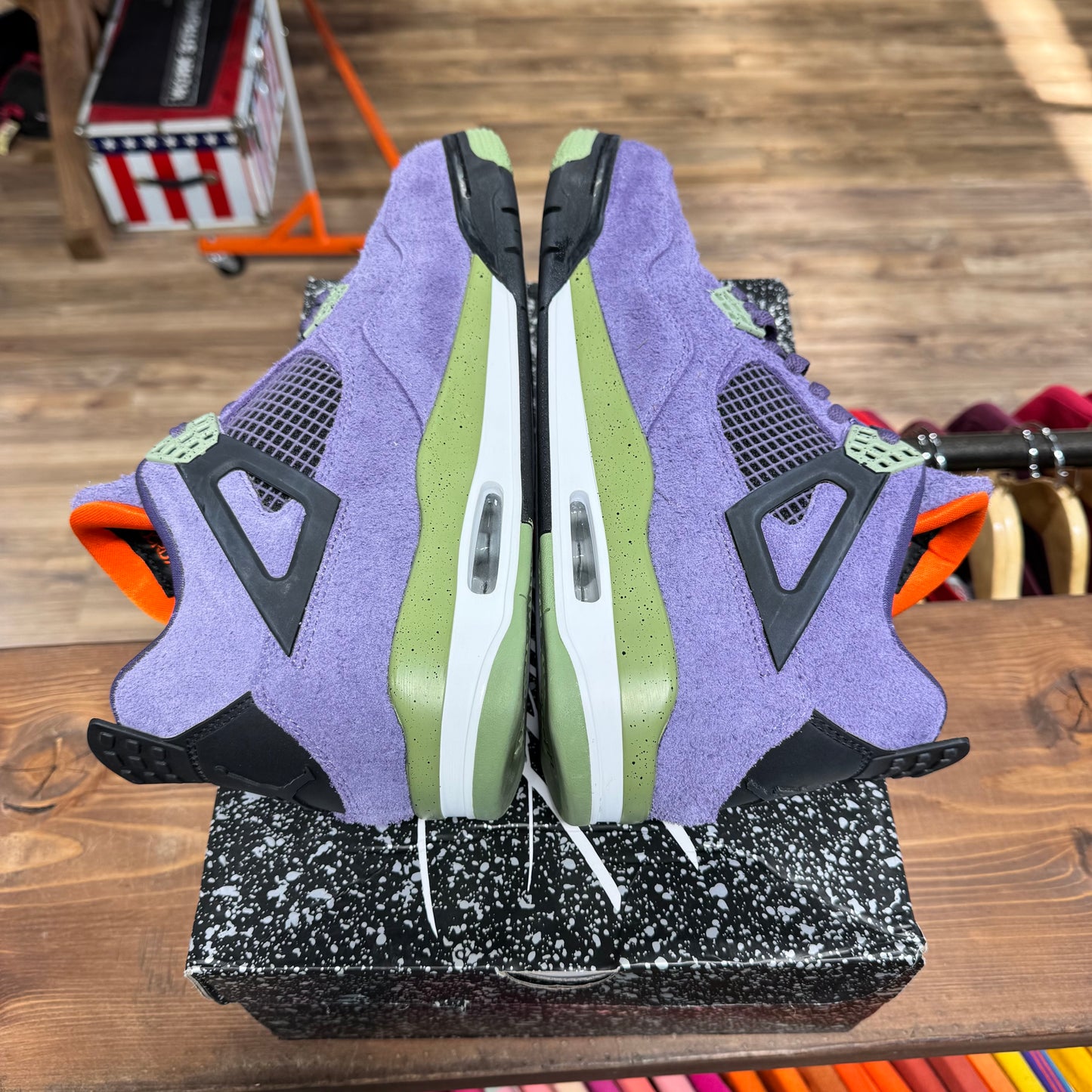 Jordan 4 'Canyon Purple' Size 12.5W/11M