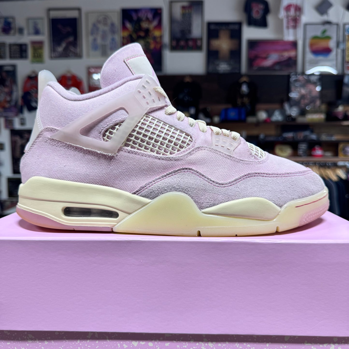 Jordan 4 'Iced Carmine' Size 13.5W/12M