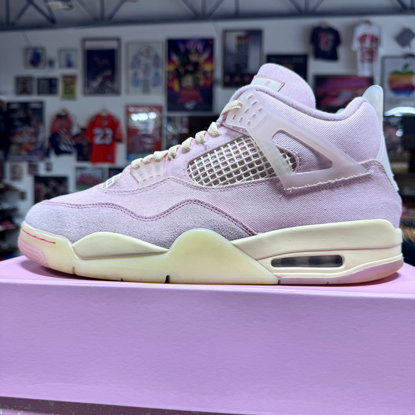 Jordan 4 'Iced Carmine' Size 13.5W/12M