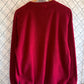 Vintage 90's Nautica Competition Red Crewneck Sweater Size Medium