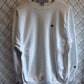 Vintage 90's Champion Reverse Weave White Blank Sweater Size XL
