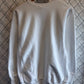 Vintage 90's Champion Reverse Weave White Blank Sweater Size XL