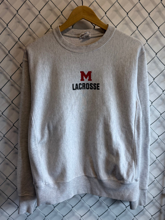 Vintage Y2K Champion Lacrosse Sweater Size Medium