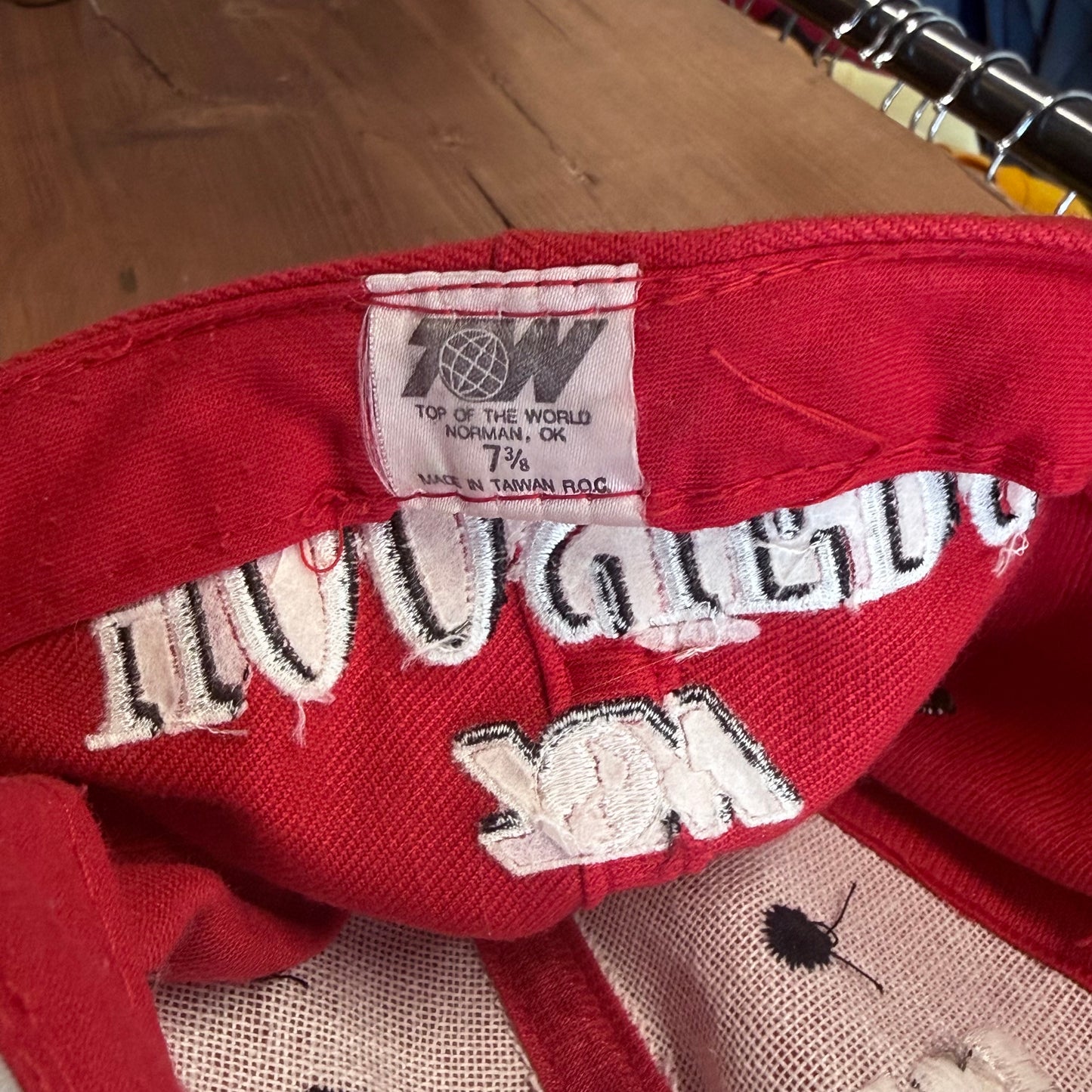 Vintage 90's Indiana Hoosiers Fitted Hat Size 7 3/8