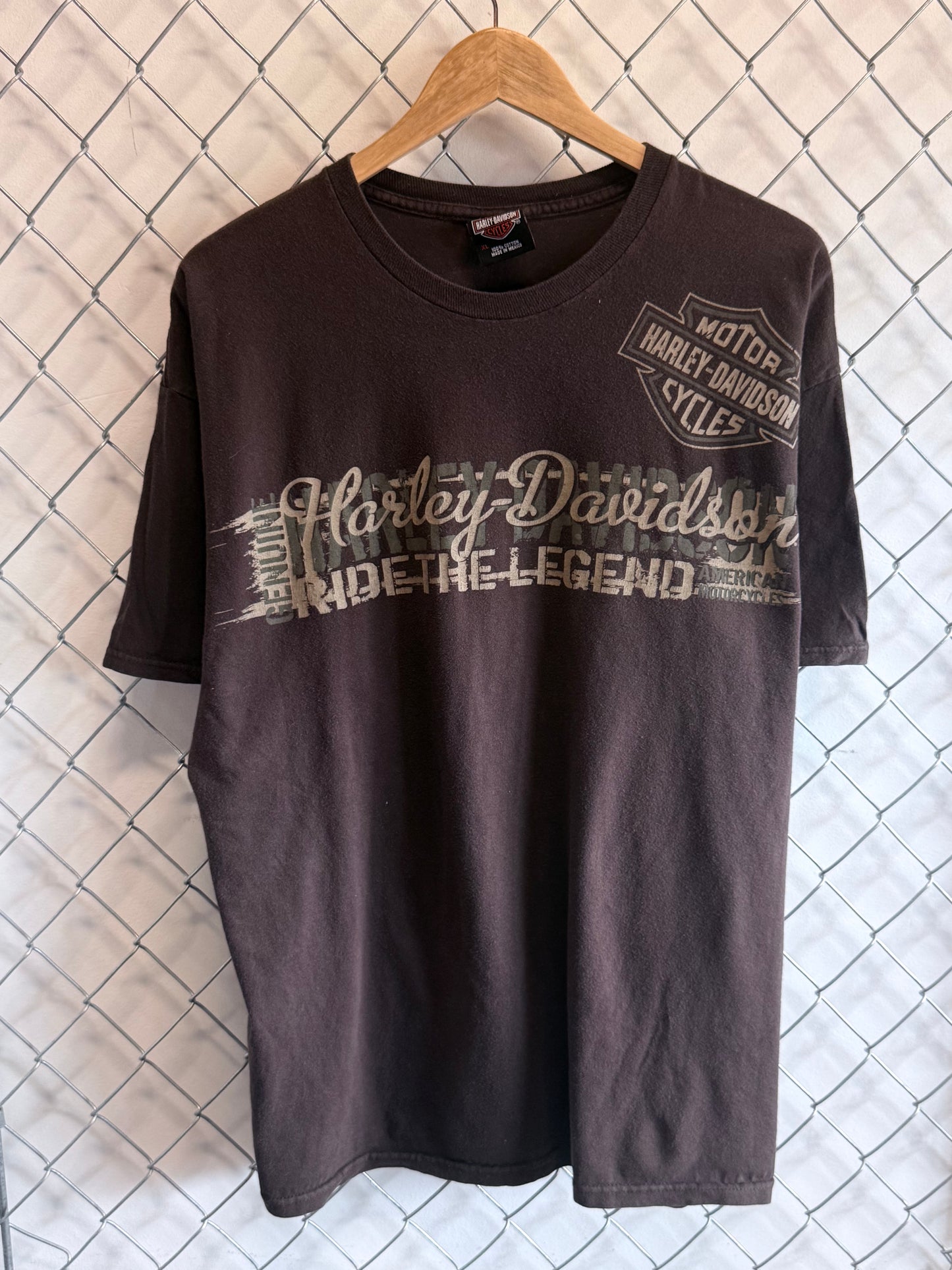 Harley Davidson Copper Canyon Butte Montana Biker Tee Size XL
