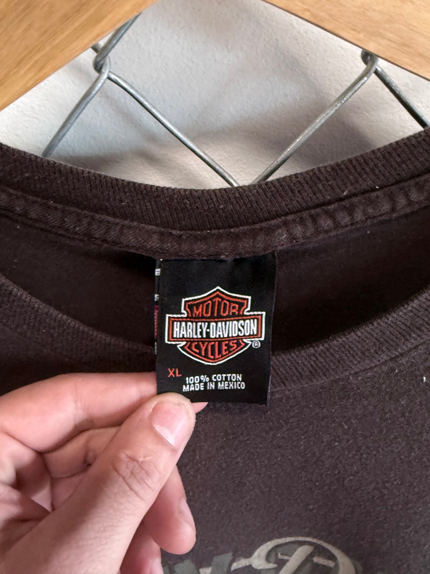 Harley Davidson Copper Canyon Butte Montana Biker Tee Size XL