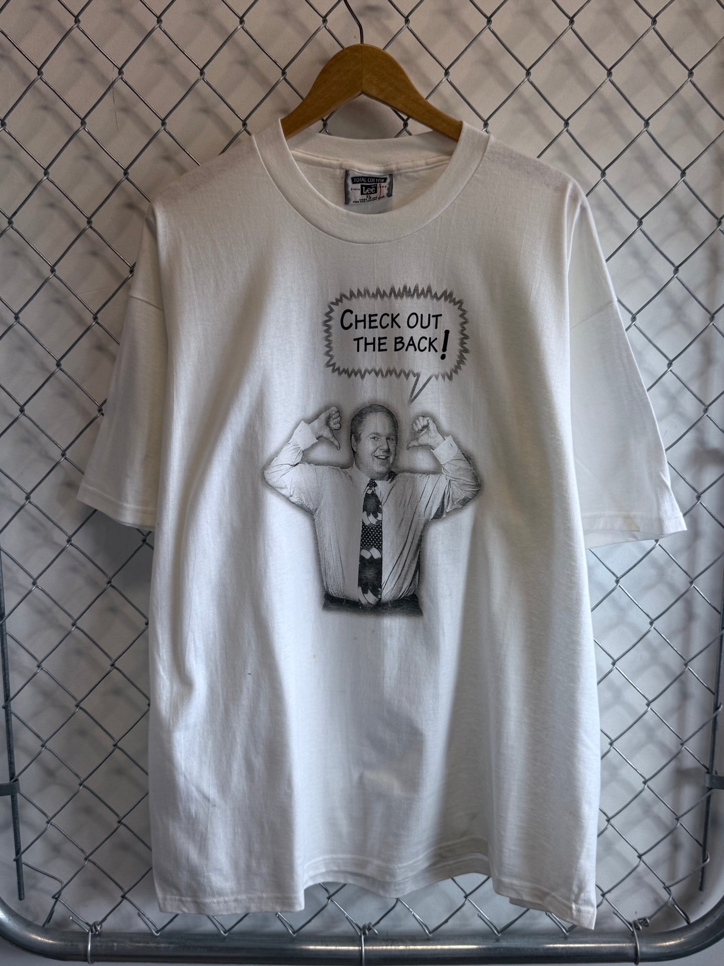 Vintage 90's Re Elect Bill Clinton Presidential Tee Size XL