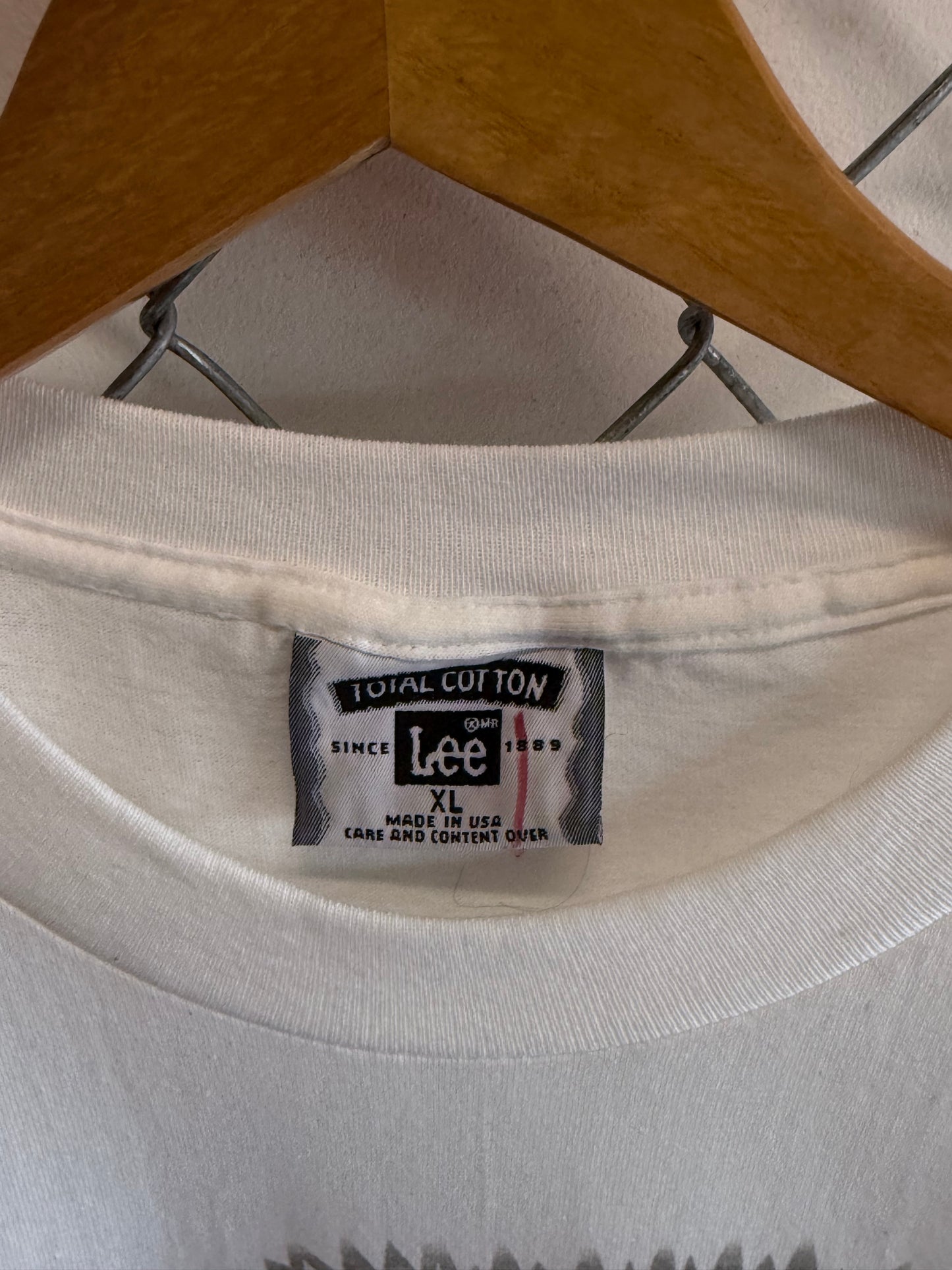 Vintage 90's Re Elect Bill Clinton Presidential Tee Size XL