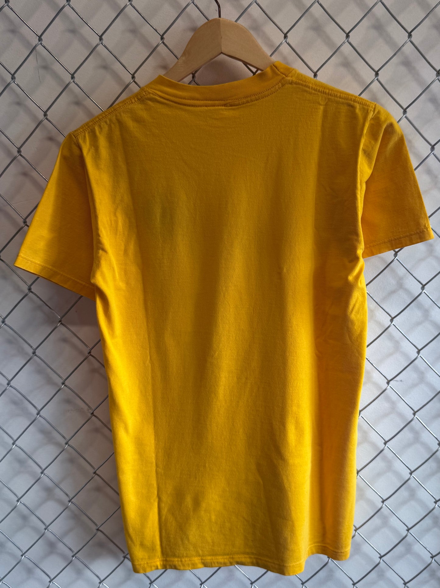 Vintage 90's City of Bozeman Flag Yellow Graphic Tee Size Small