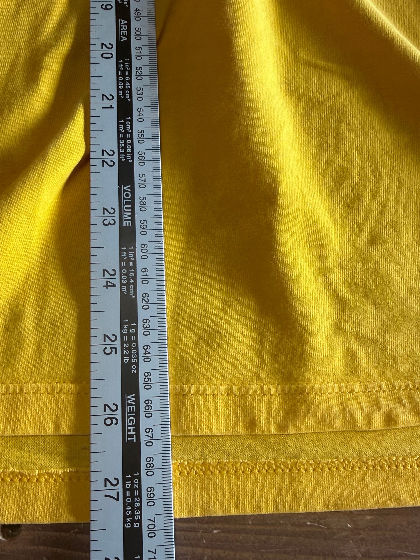 Vintage 90's City of Bozeman Flag Yellow Graphic Tee Size Small