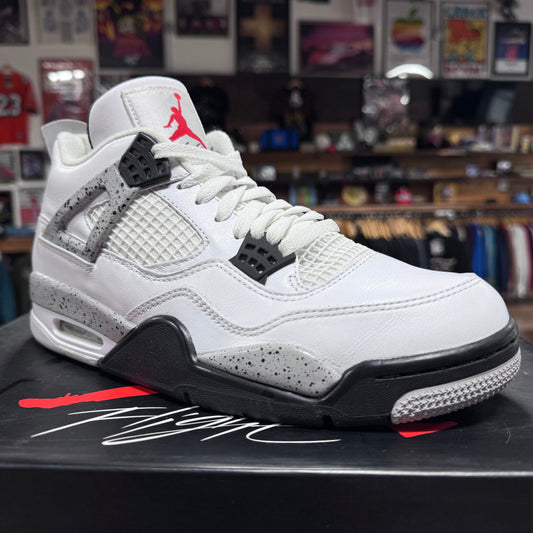 Jordan 4 'White Cement (2016)' Size 9