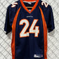 Reebok Champ Bailey Denver Broncos Football Jersey Size Large