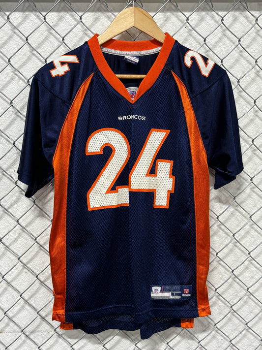 Reebok Champ Bailey Denver Broncos Football Jersey Size Large