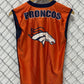 Vintage Denver Broncos Cut Off Football Jersey Style Shirt Size Medium