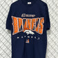 Vintage Denver Broncos NFL Logo Graphic Tee Size Large