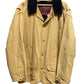 Vintage Woolrich Made in USA Light Brown Corduroy Collar Chore Jacket Size XL