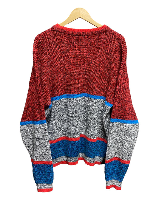 Vintage 90's Brittania Colorblock Sweater Size XL