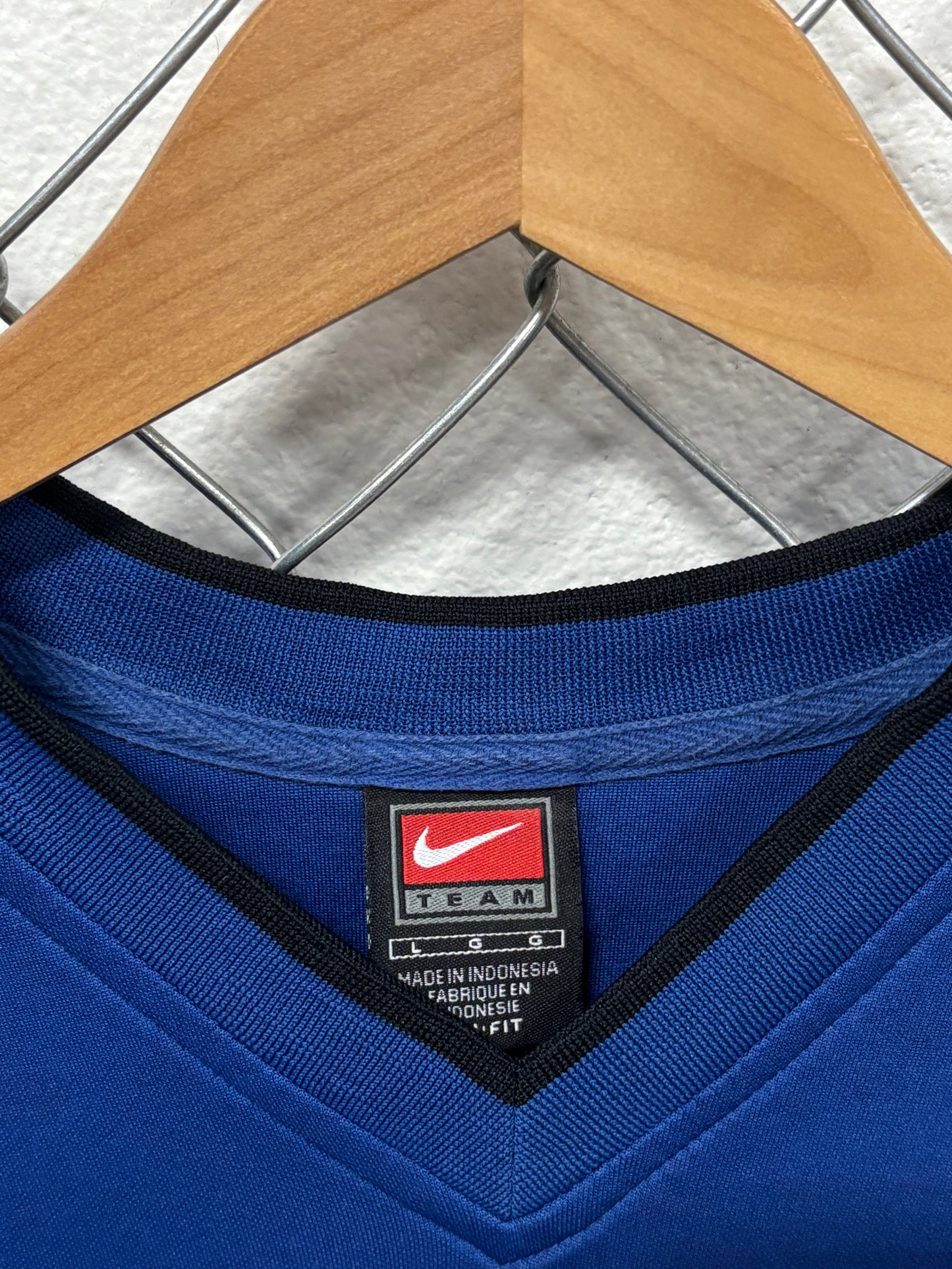 Vintage Nike Duke Center Swoosh Long Sleeve Elite Shirt Size Large