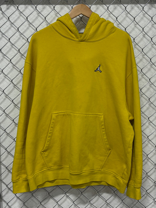 Jordan Brand Yellow Jumpman Hoodie Size XXL