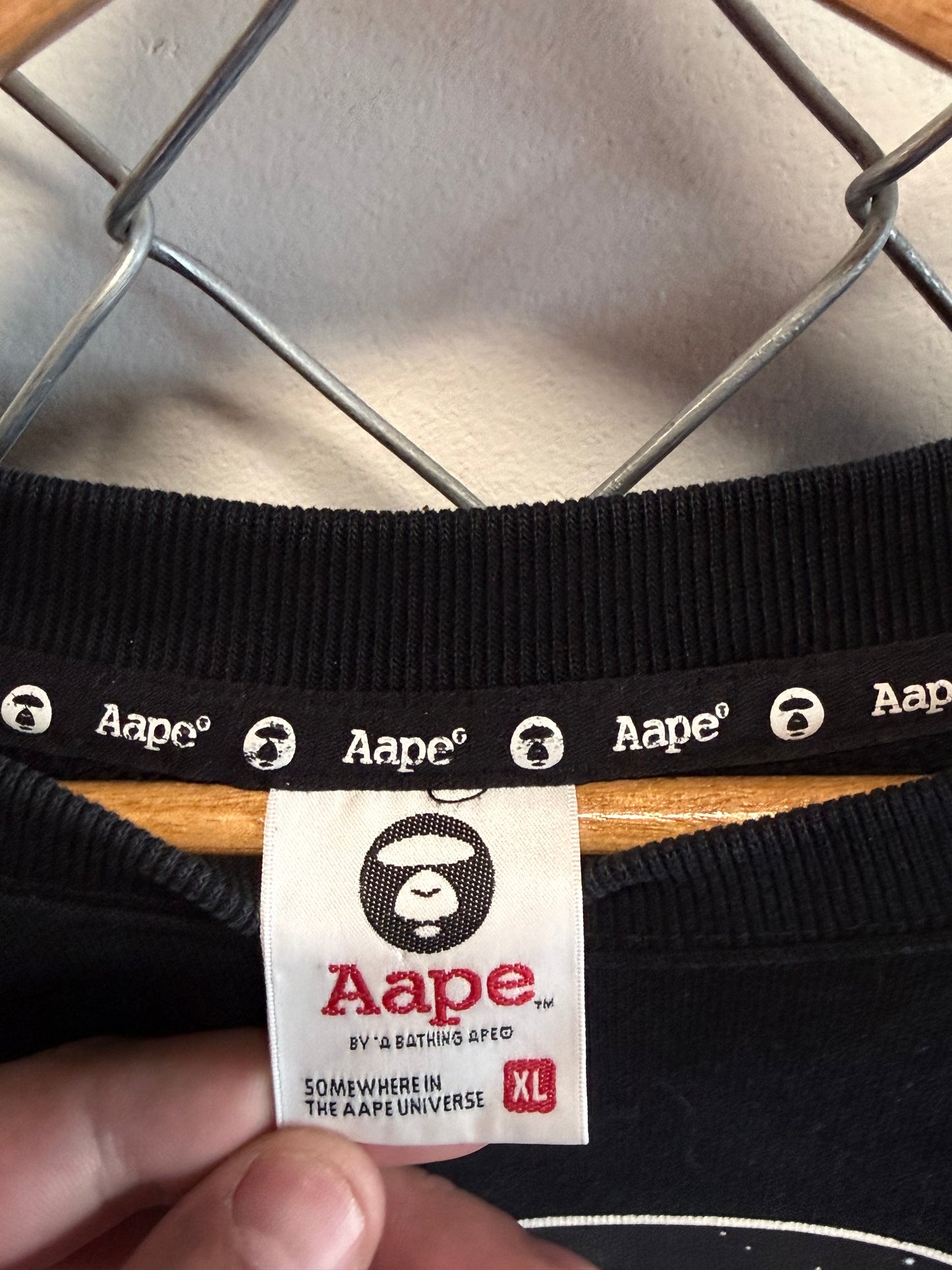 Bathing Ape Aape Universe and Planet Earth Sweater Size XL
