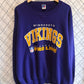 Vintage 90's Russell Athletics Vikings Pro Line Crewneck Sweater Size XXL
