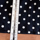 CDG Play Polka Dot Heart Logo Long Sleeve Shirt Size Large