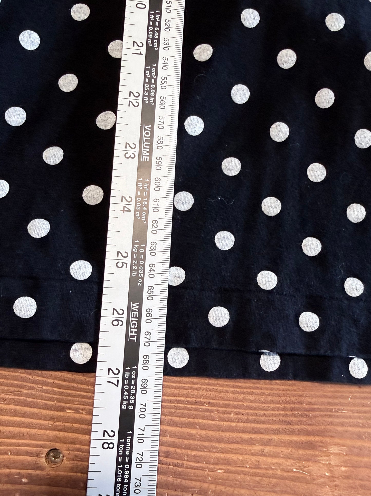 CDG Play Polka Dot Heart Logo Long Sleeve Shirt Size Large