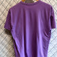 CDG Play Purple Heart Logo Short Sleeve Shirt Size XL