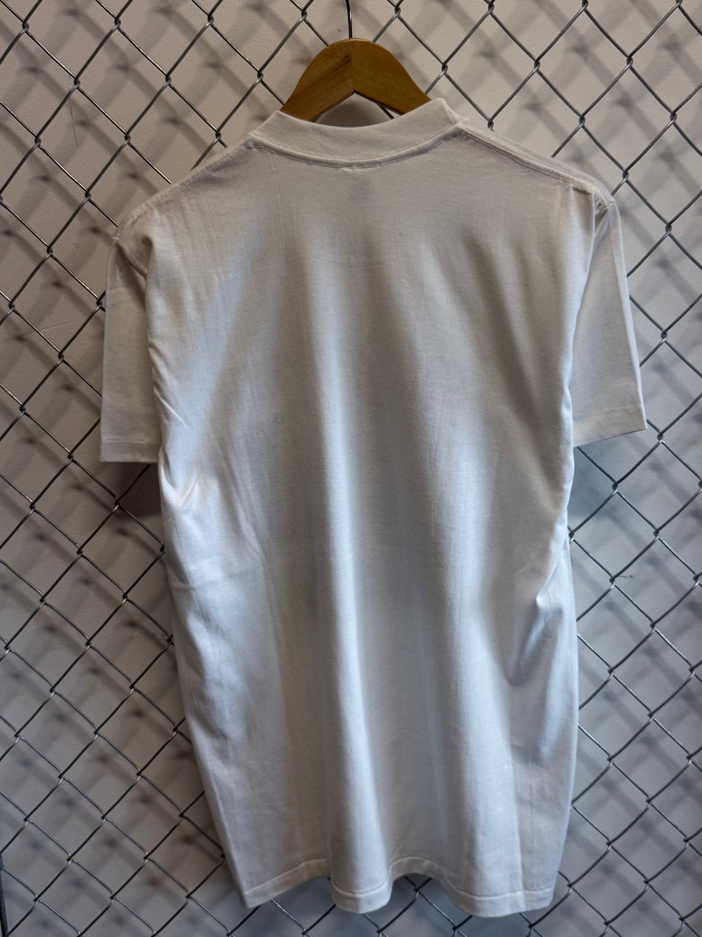 Vintage 90's Native American Chief Art Graphic Tee Size Large