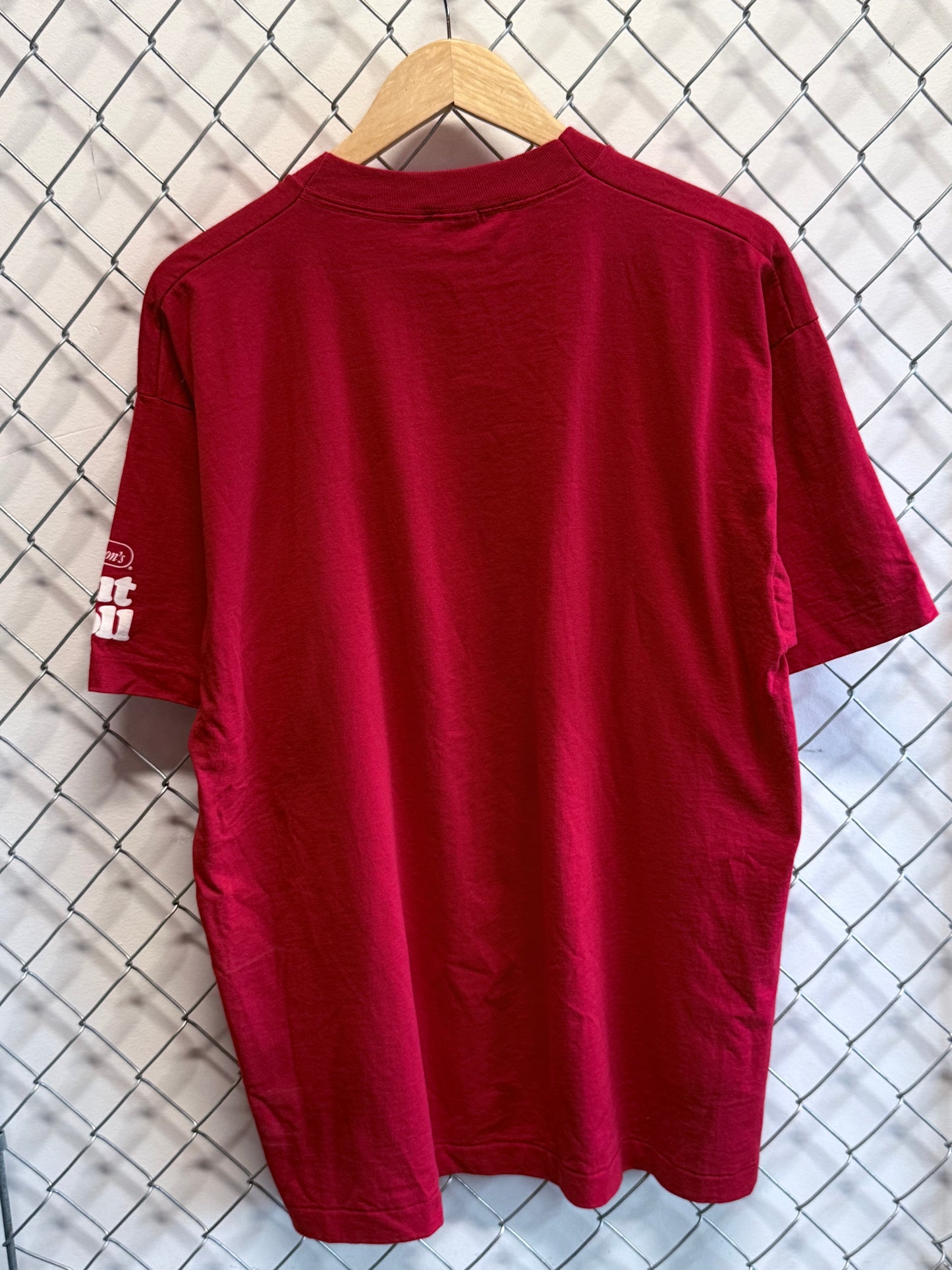 Vintage 90's Salted Nut Roll Candy Promo Cartoon Graphic Tee Size XL
